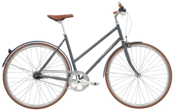 Raleigh Kent - Damecykel - Mat Grå