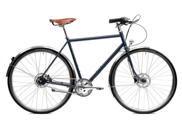 Pelago – Hanko Commuter – Alfine 8 – Høj Indstigning - Metallic Blue