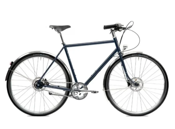 Pelago – Hanko Commuter – Alfine 8 – Høj Indstigning - Metallic Blue