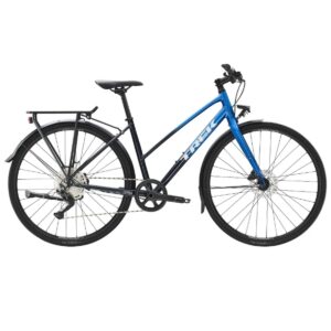 Trek – FX 3 Disc Equipped – Stagger – Deore 1×10 – Alpine Blue to Deep Dark Blue Fade