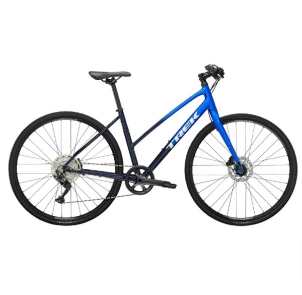 Trek – FX 3 Disc Stagger – Deore 1×10 – Alpine Blue to Deep Dark Blue Fade