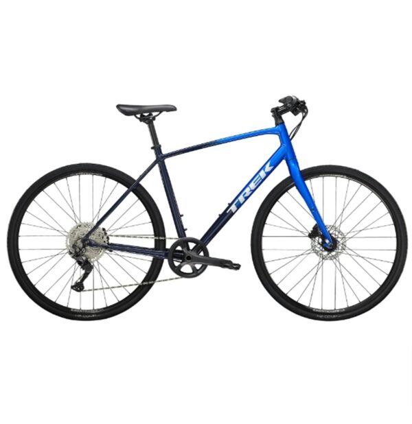 Trek – FX 3 Disc – Deore 1×10 – H – Alpine Blue to Deep Dark Blue Fade