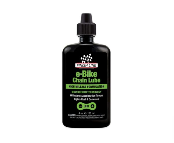 Finish Line - E-Bike Chain Lube - 120ml - Flaske - Sort