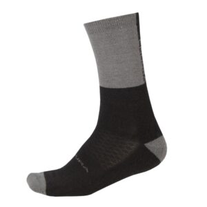 Endura - BaaBaa Merino - Winter Sock - Cykelstrømper - Unisex - Sort