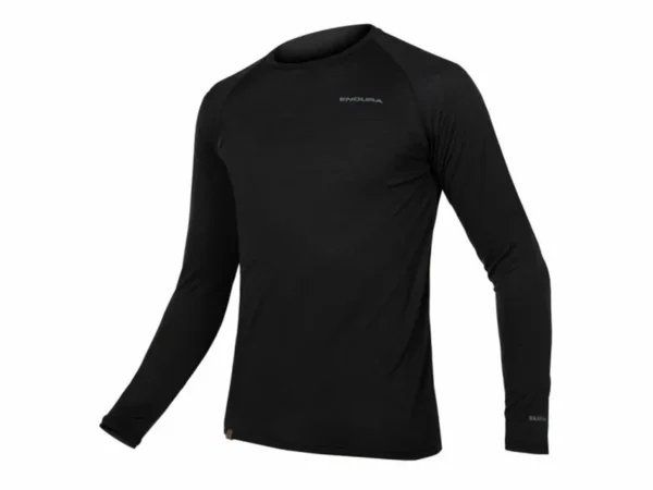 Endura – BaaBaa Blend L/S – Baselayer – Unisex - Black