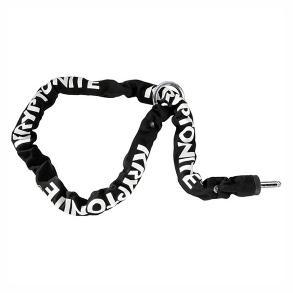 Kryptonit - Wire til ringlås - Plug-in kæde - Sort/Hvid