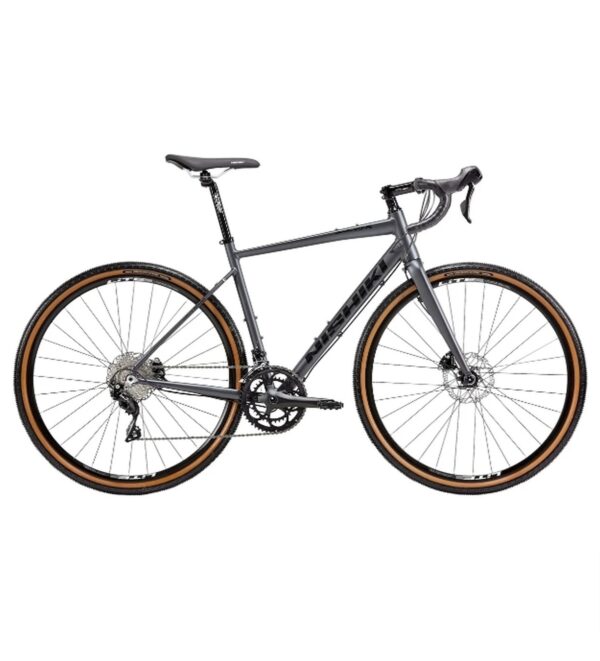 Nishiki – X-One – 105 2×11 speed – H – Blank mørkegrå