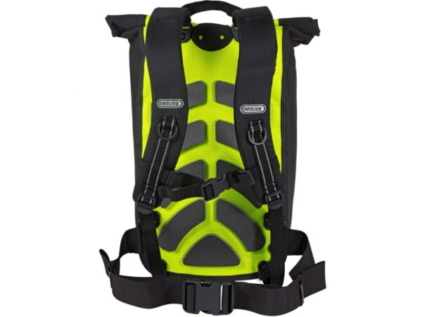 Ortlieb - Velocity - High Visibility - Rygsæk - Neon gul/Sort