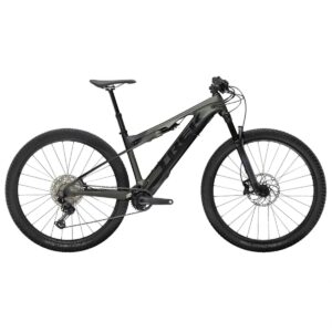 Trek – E-Caliber 9.6 – El-mountainbike – Kulfiber – GråSort