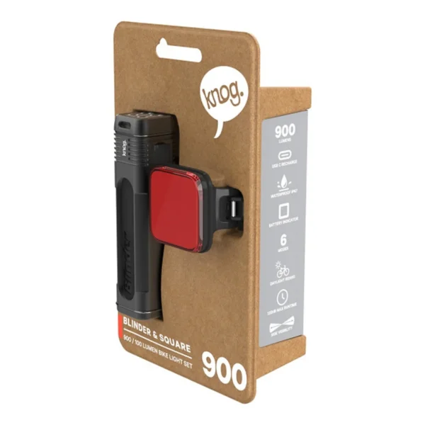 Knog – Blinder sæt 900 og 100 – Sort