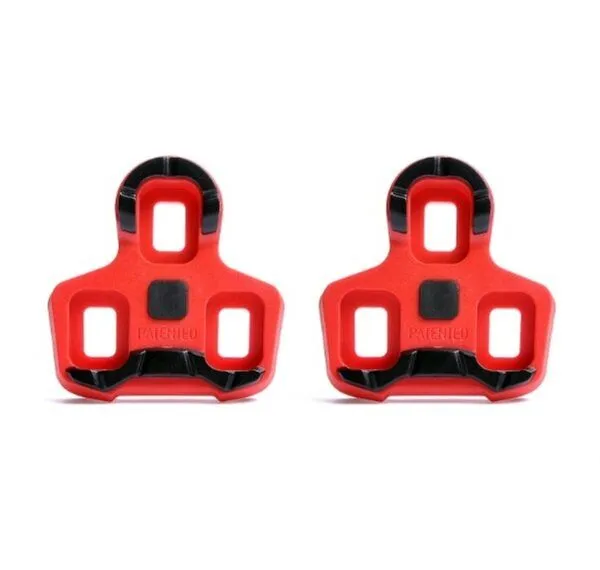 Compatibel met Look Keo Cleats Bike pedalen 3-gaats Grip Blade 2 Max Carbon Classic Cleats, fietsschoen board compatibel, 4,5° MTB pedaal straat anti-slip fietsaccessoireset