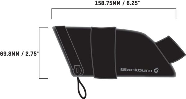 Blackburn – Grid - Sadeltaske – 0,4L – Sort
