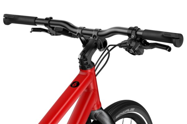 woom – Explore 6 – microSHIFT 8 – 26″ - woom red