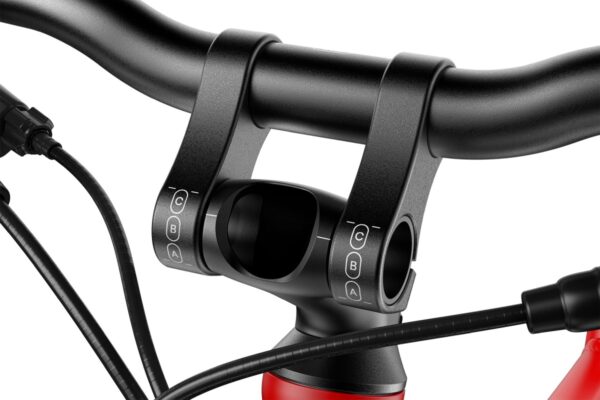 woom – Explore 6 – microSHIFT 8 – 26″ - woom red