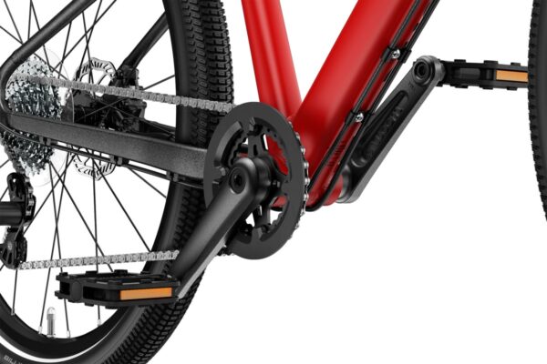 woom – Explore 6 – microSHIFT 8 – 26″ - woom red