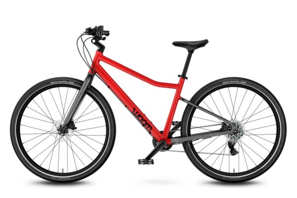 woom – Explore 6 – microSHIFT 8 – 26″ - woom red
