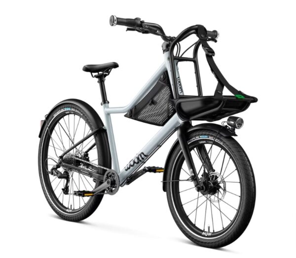 woom – NOW 6 – microSHIFT 8 - 10-14år - ice blue / carbon black