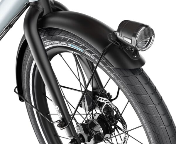 woom – NOW 6 – microSHIFT 8 - 10-14år - ice blue / carbon black