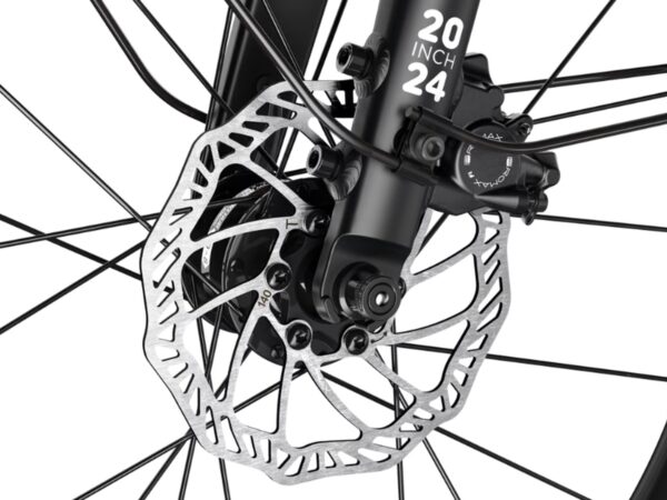 woom – NOW 6 – microSHIFT 8 - 10-14år - ice blue / carbon black