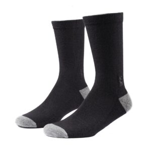 Chrome - Merino Crew - Sokker - Black
