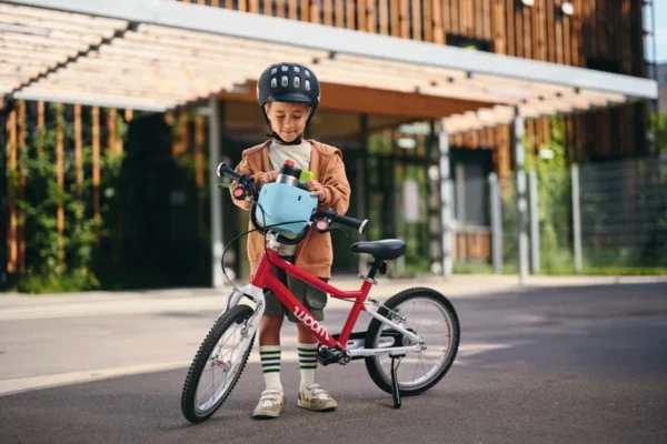 woom – POP – Børnecykelkurv – 3 til 6 år - bubble gum blue