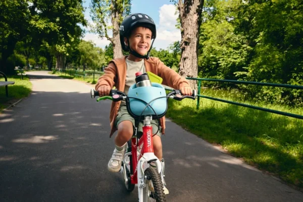 woom – POP – Børnecykelkurv – 3 til 6 år - bubble gum blue
