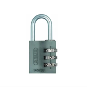 Abus – Hængelås – Kode – 3-cifret – 145/30 – Titanium Blå