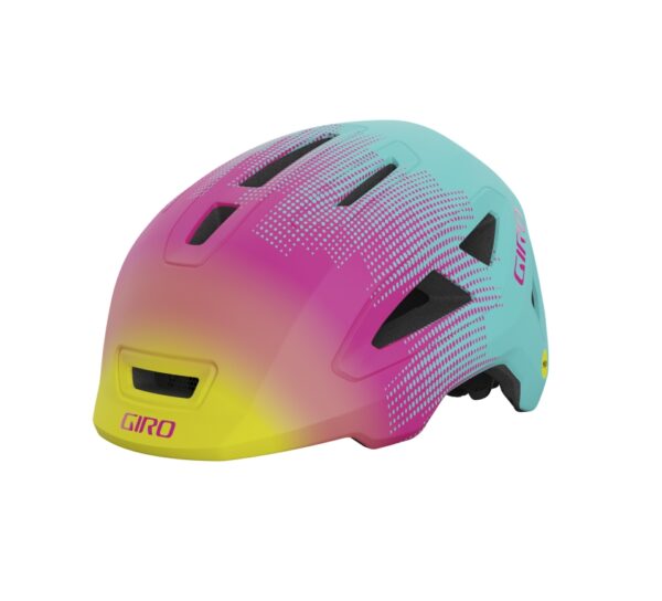 Giro – Scamp – MIPS II – Børnehjelm – Mat Teal/Pink