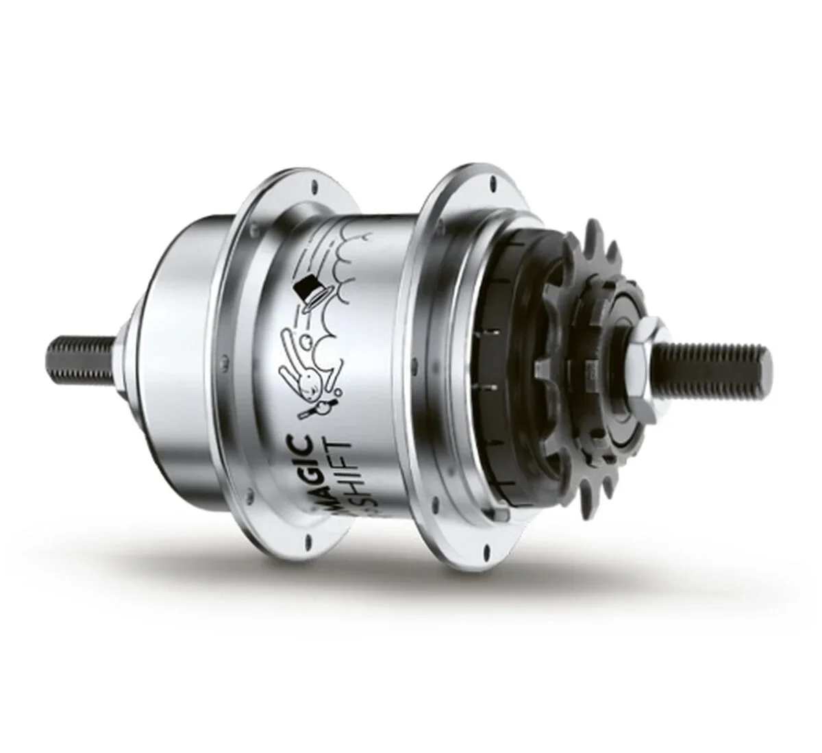 woom – GO 3 AUTOMAGIC – 2 gear - woom red