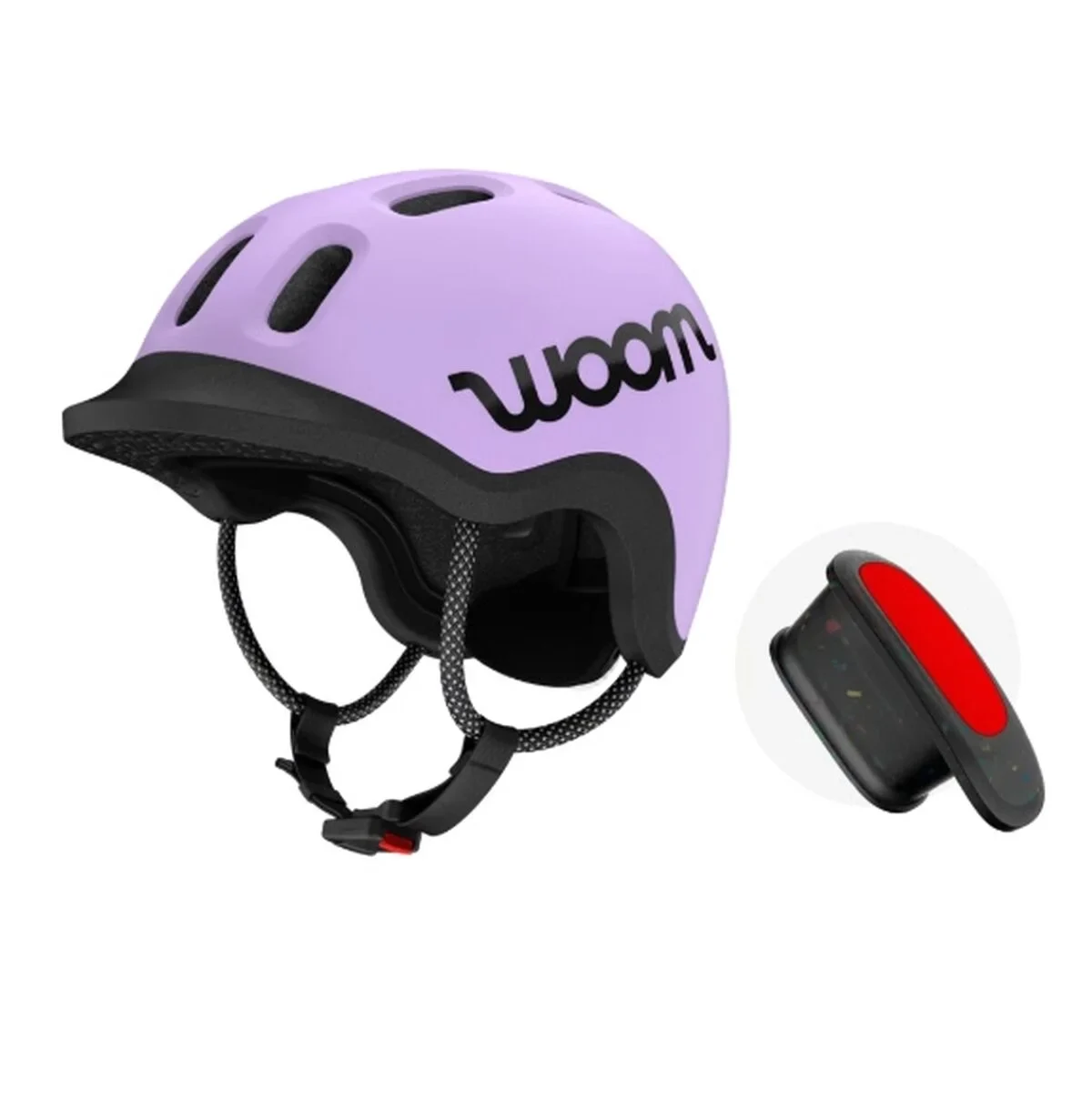 woom – READY – Børnehjelm - lilac - Ekstraudstyr