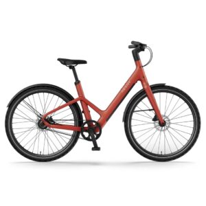 Reany – W1 City – 360Wh – Singlespeed – Remtræk – Heartbeat Red
