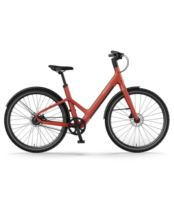 Reany – W1 City – 360Wh – Singlespeed – Remtræk – Heartbeat Red