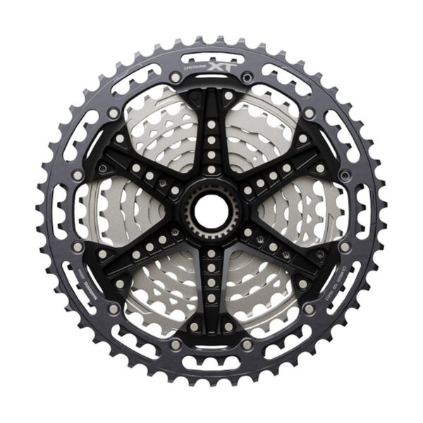 Shimano – Deore XT - Kassettetandhjul – 12 Speed – Stålgrå