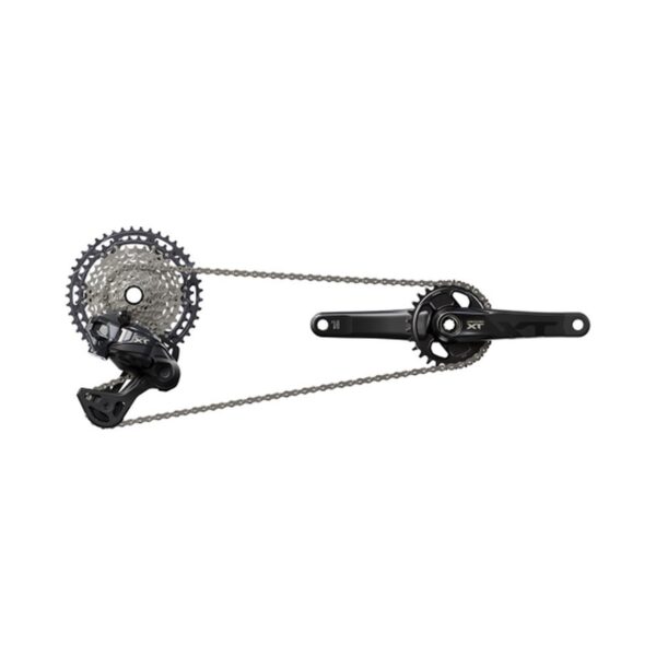 Shimano – Deore XT - Kassettetandhjul – 12 Speed – Stålgrå