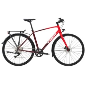 Trek - FX 3 Disc Equipped - Deore 1x10 - H - Viper Red to Cobra Blood Fade