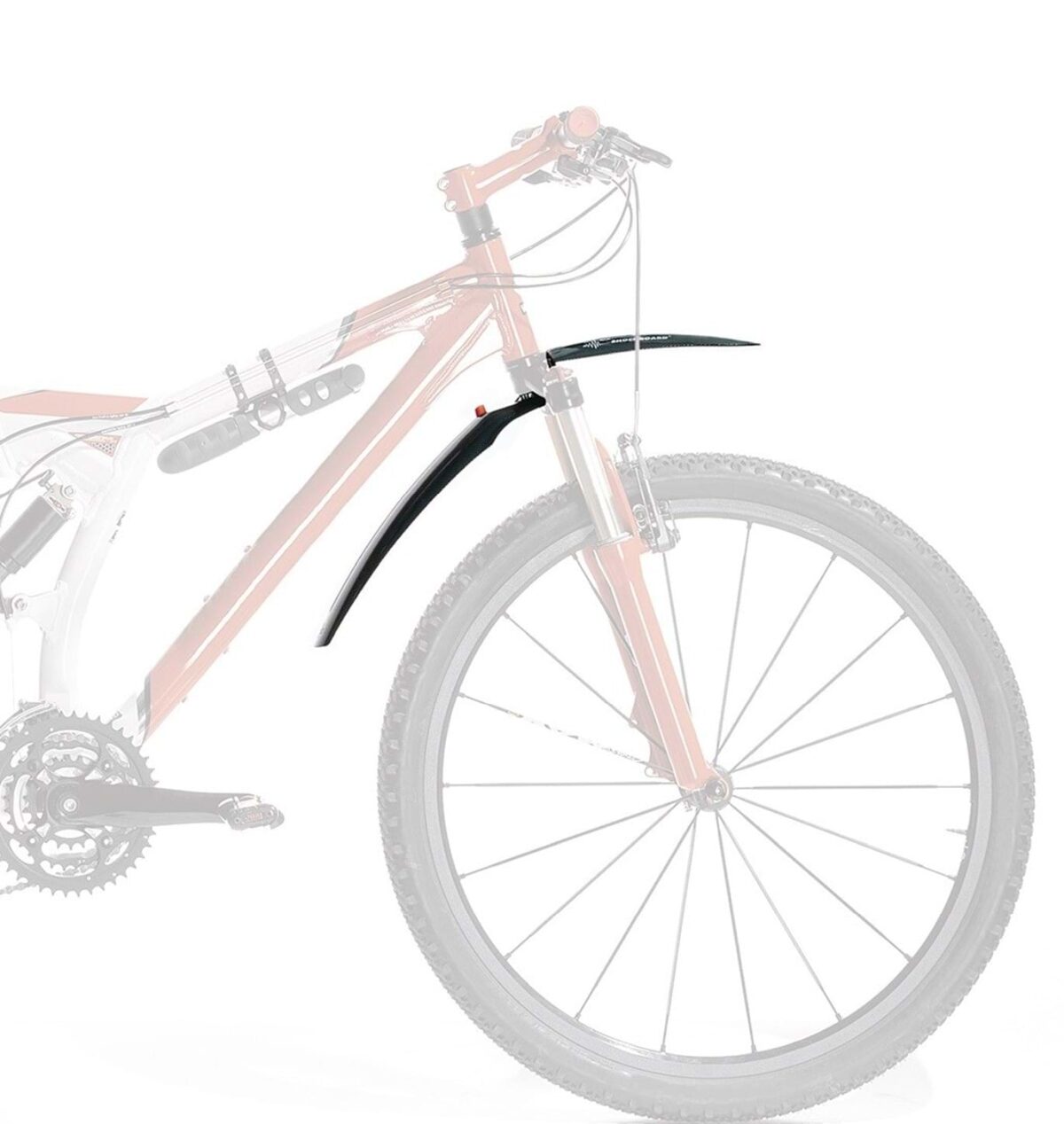 SKS - Stumpskærm - Front - 26" - Sort
