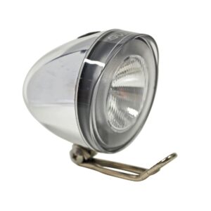 Bike Attitude - Swingo XB - Retro - Forlygte - Krom