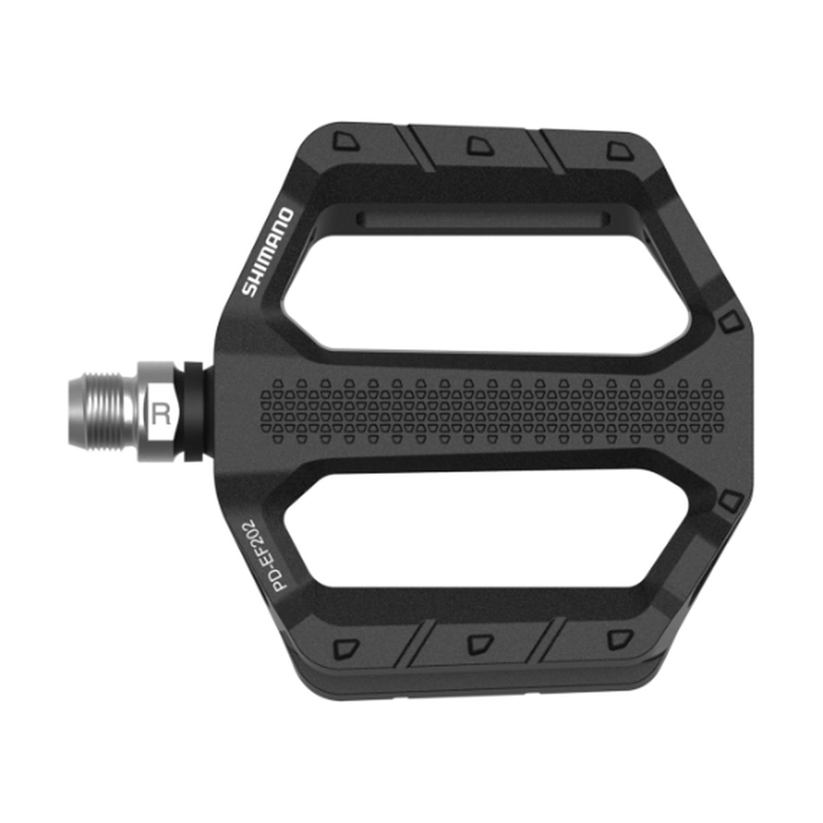 Shimano - PD‑EF202 - Flat - Pedal - Sort