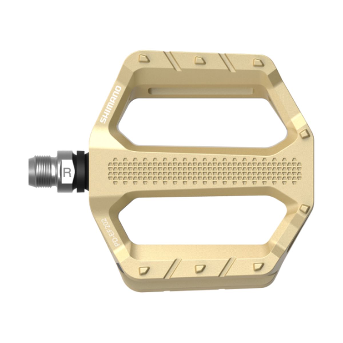 Shimano - PD‑EF202 - Flat - Pedal - Guld