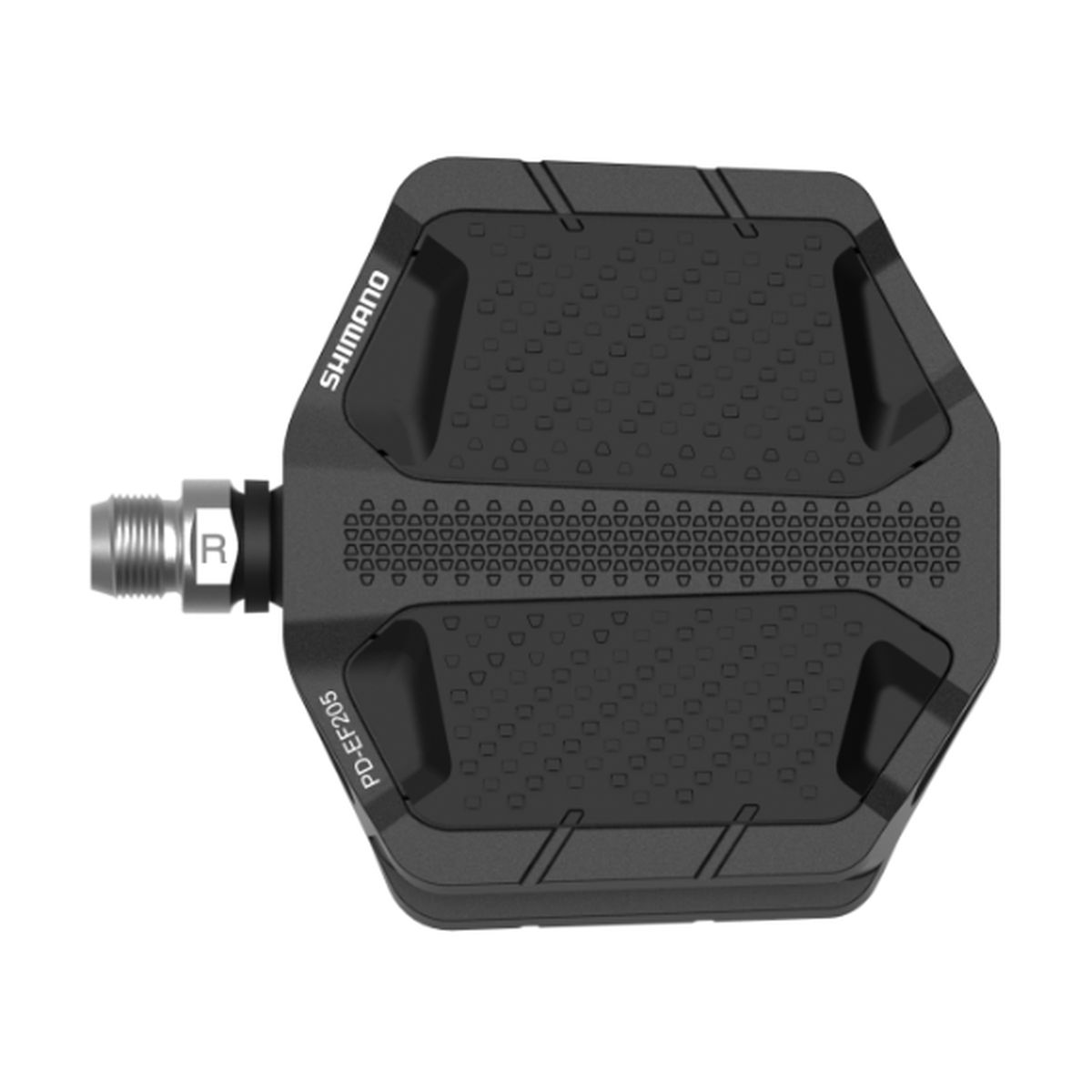Shimano – PD‑EF205 – Flat – Pedal - Sort