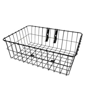 Wald - 1392 Basket - Flad Kurv - Stor - Sort