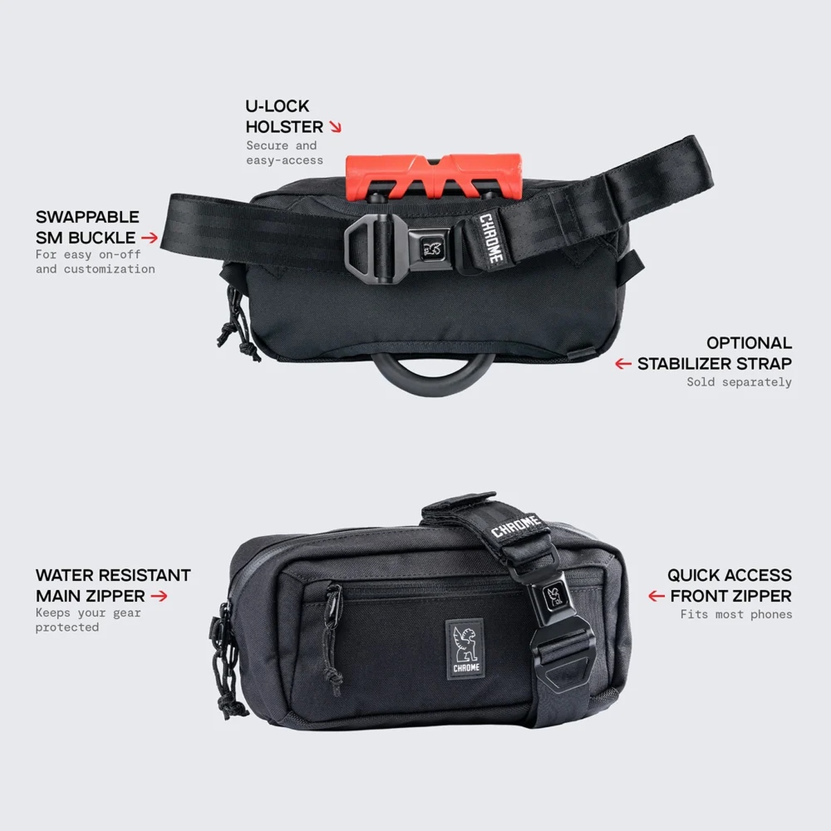 Chrome - Micro Kadet Sling - 3L - Coyote