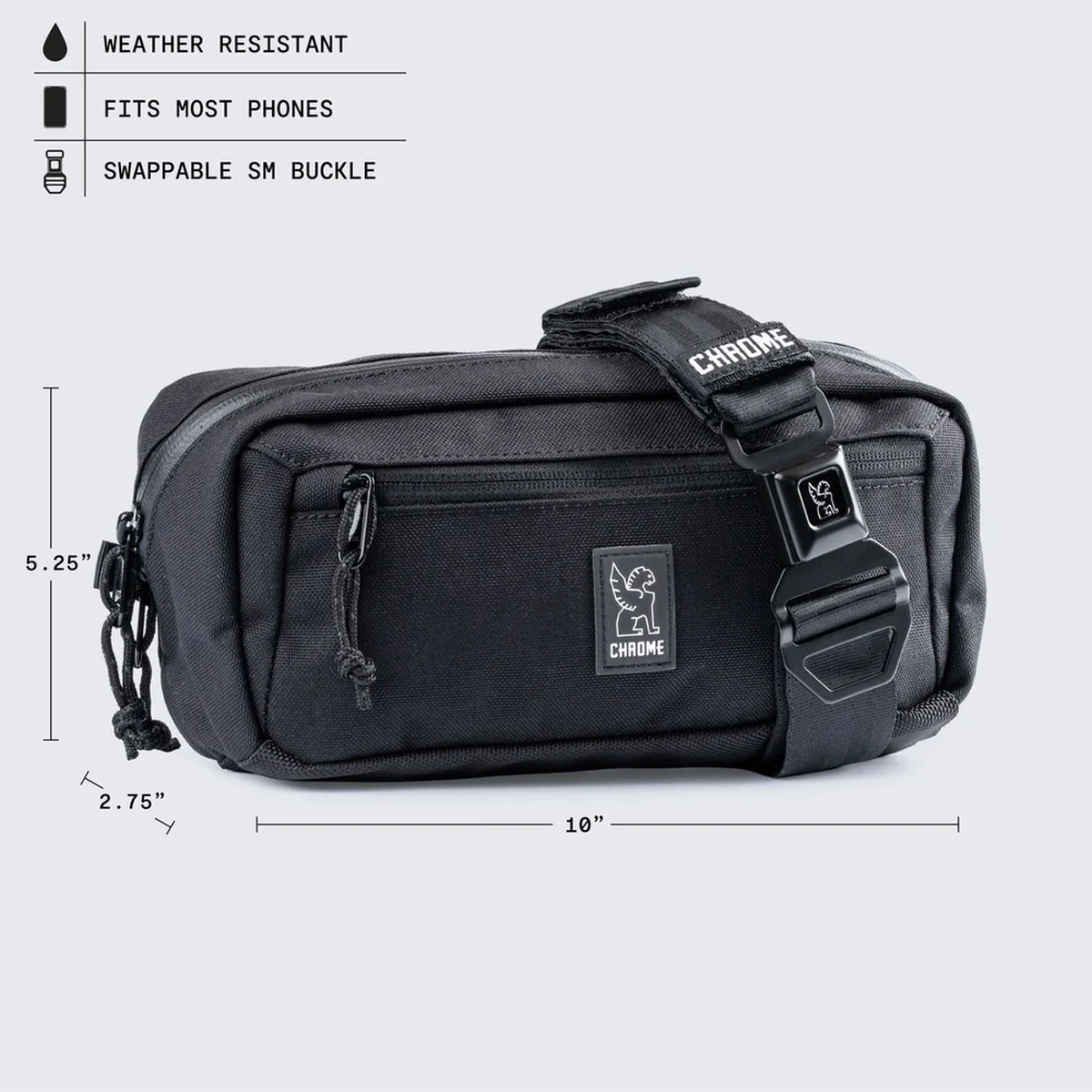 Chrome - Micro Kadet Sling – 3L - Black XRF