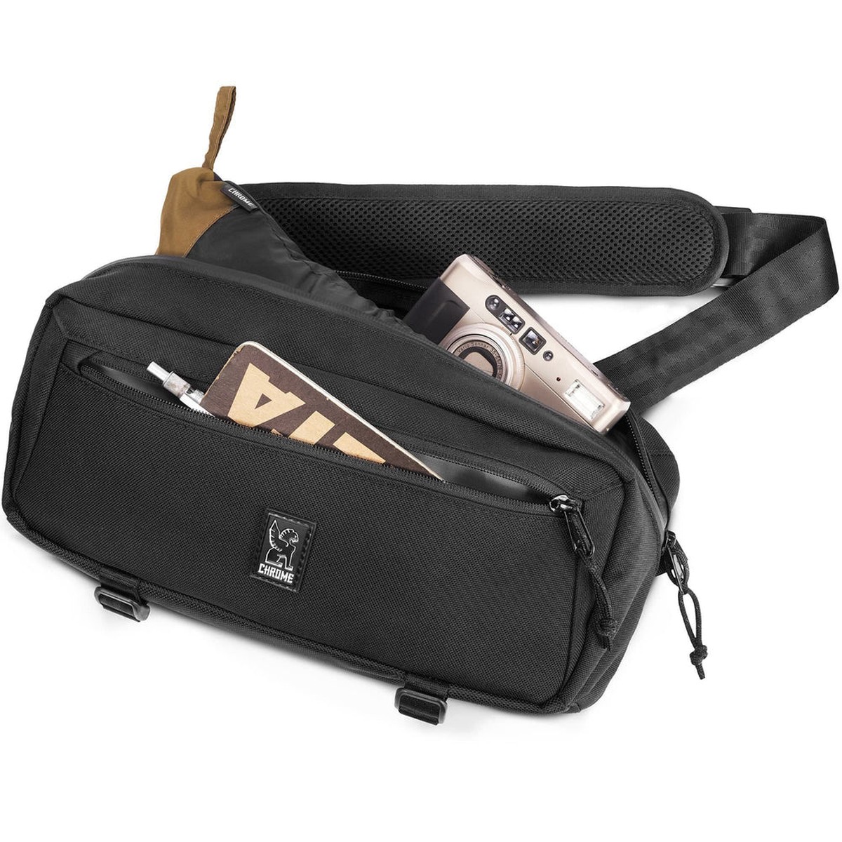 Chrome - Mini Kadet - 5L - Black Canvas Leather