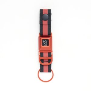 Chrome - Mini Buckle Keychain - Nøglering - Blod Orange