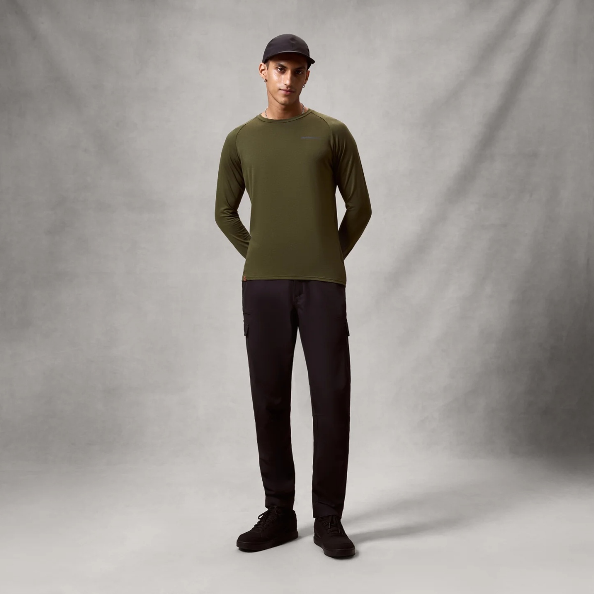 Endura - BaaBaa Blend - Base Layer - Olive Green
