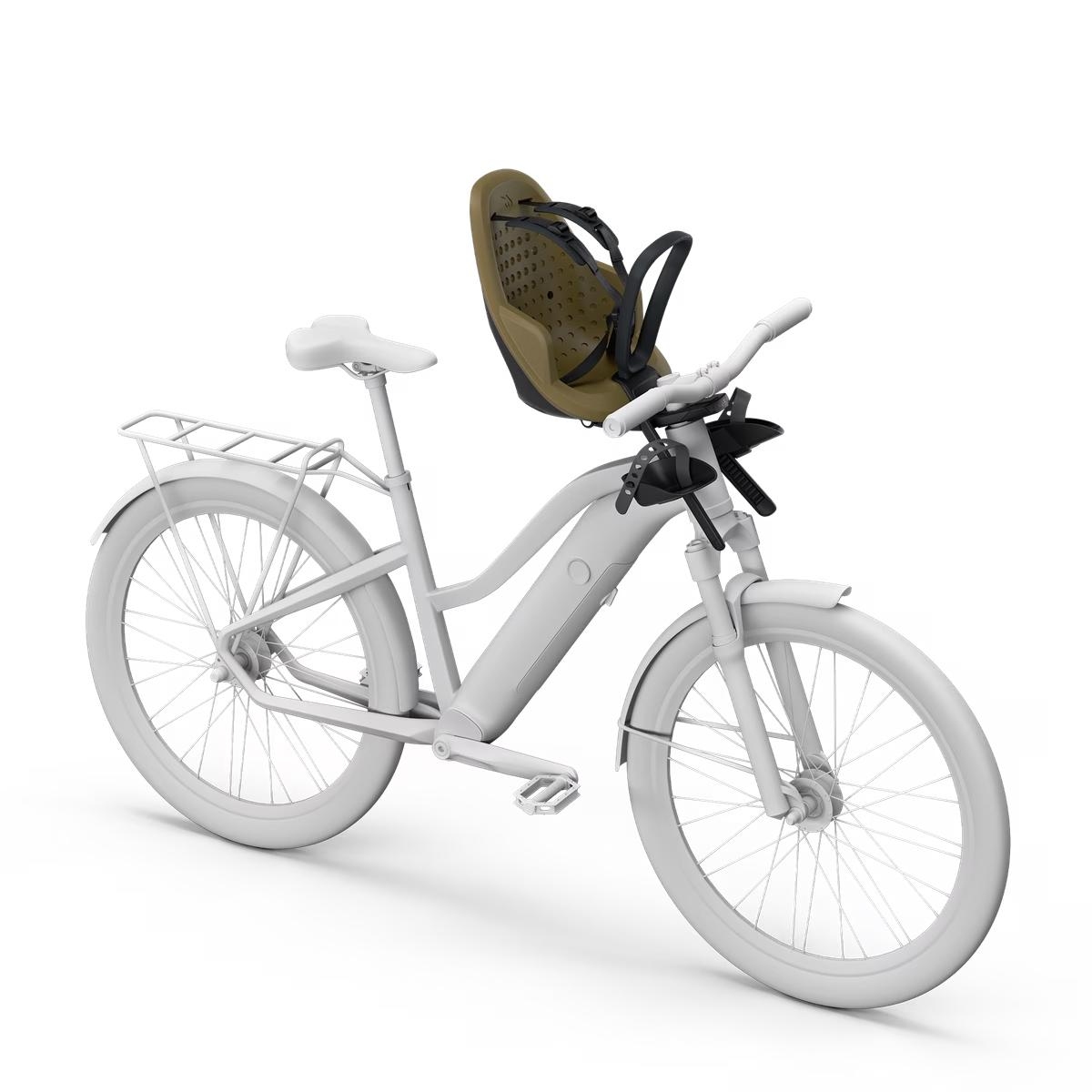 Thule/Yepp - 2 Mini - Barnestol - Front - Nutria Green