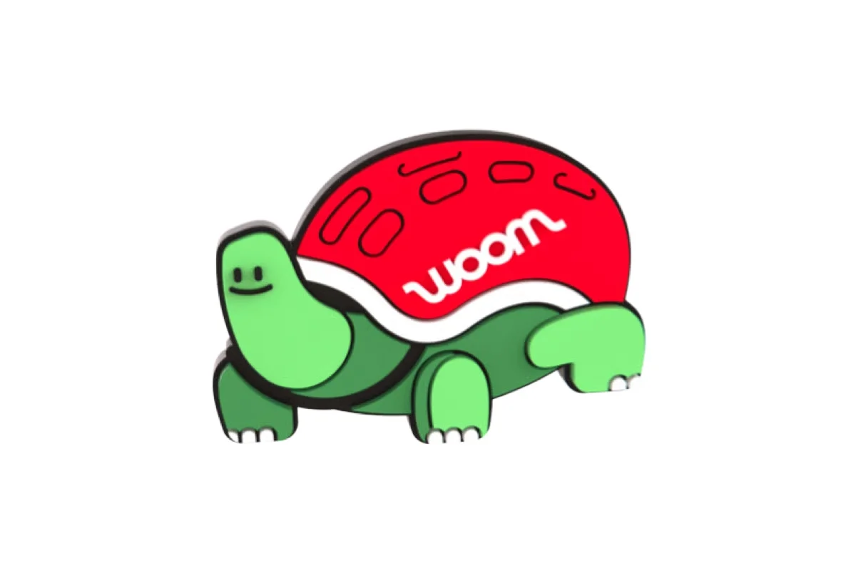 woom – POP ONS Pins – Cykelkurv – Tropical Fun